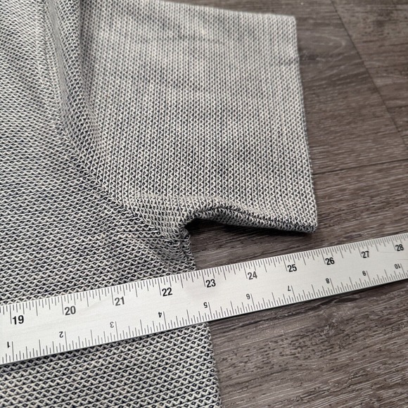 Carbon 2 Cobalt Shirt Mens Large Gray Short Sleeve Button Up Coastal Lounge - Picture 11 of 11